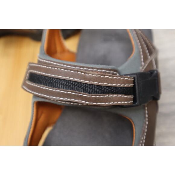 Nunn Bush Sandals  Mens 11 M Brown Orange Rio Strap River Comfort Casual main image 2